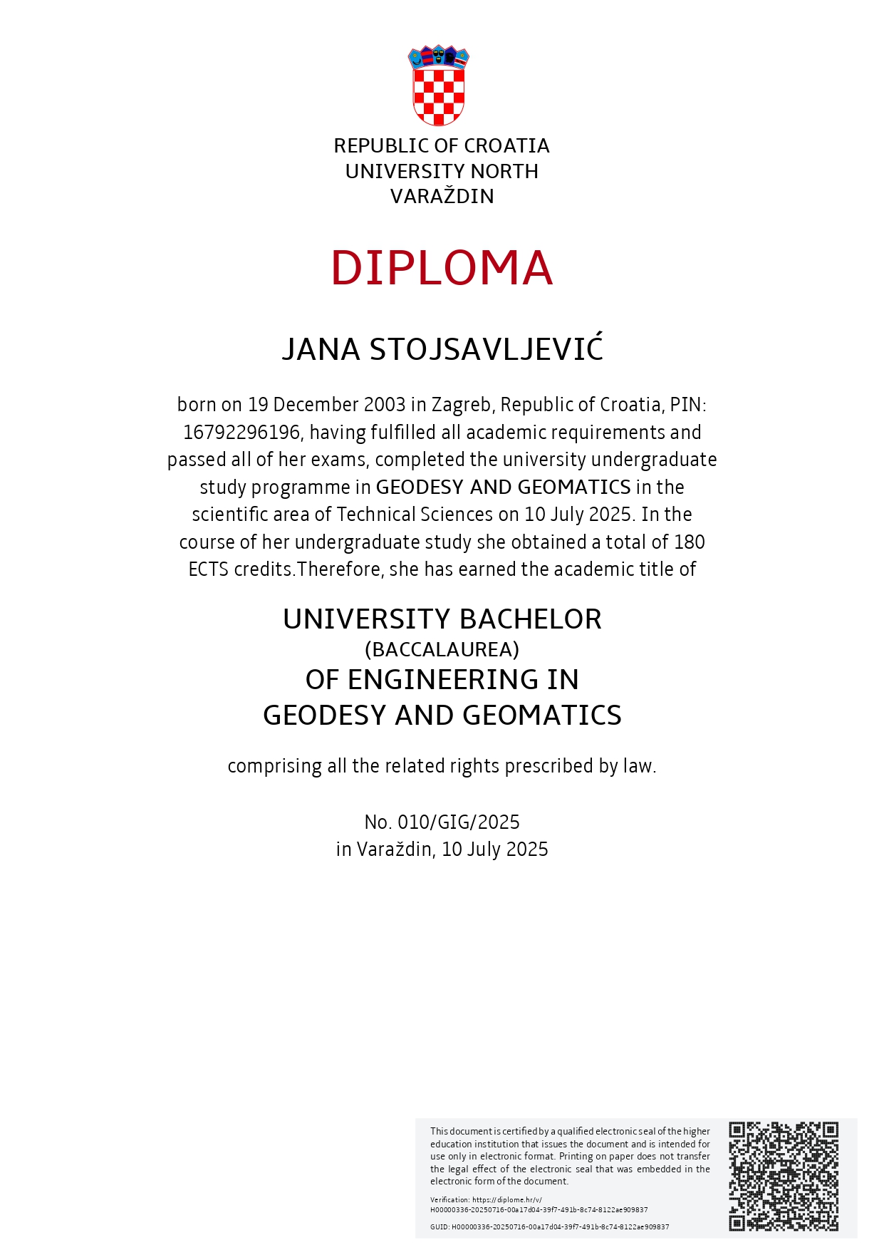 My study journey